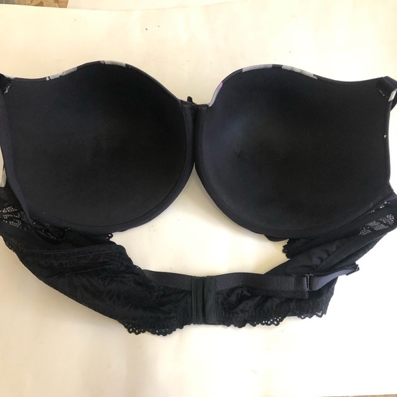 Auden Women’s Floral Smooth Lace Plunge Coverage Push Up Bra Size 46DDD - Picture 7 of 11